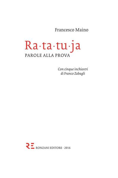 Ra-ta-tu-ja. Parole alla prova