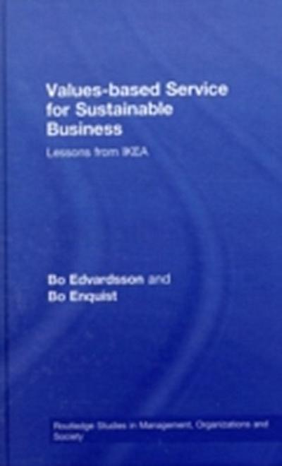 Values-based Service for Sustainable Business