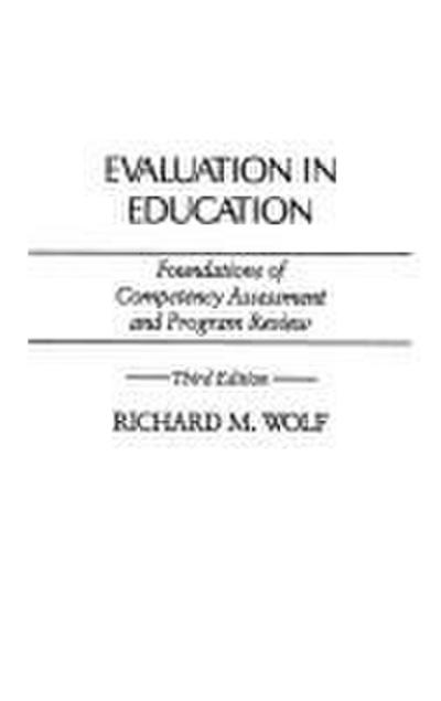 Evaluation in Education