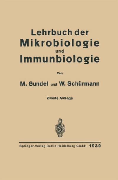 Lehrbuch der Mikrobiologie und Immunbiologie