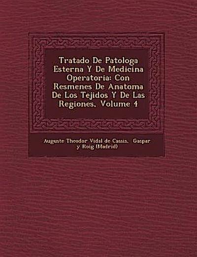 Tratado de Patolog a Esterna y de Medicina Operatoria: Con Res Menes de Anatom a de Los Tejidos y de Las Regiones, Volume 4
