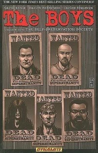 The Boys Volume 6 the Self-Preservation Society