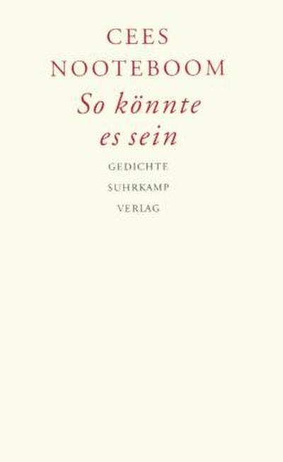 So könnte es sein. Zo kon het zijn