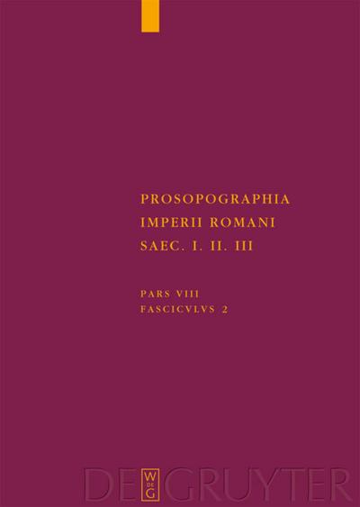Prosopographia Imperii Romani (U/V-Z)