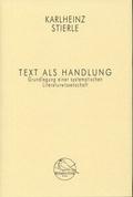 Text als Handlung