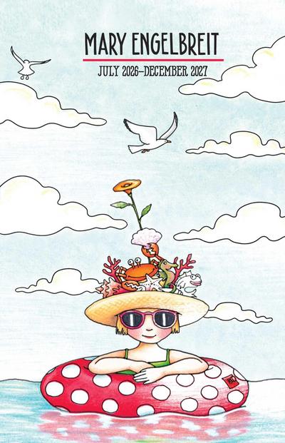 Mary Engelbreit 18-Month Coloring Planner: July 2026-December 2027