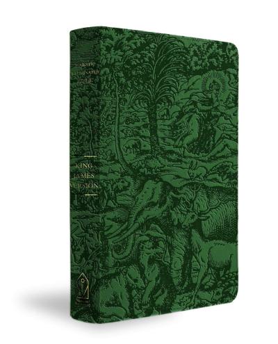 KJV Majestic Illuminated Bible (Emerald Leatherluxe)