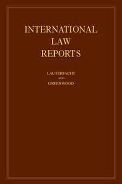 International Law Reports