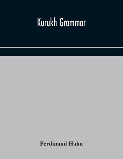 Kurukh grammar