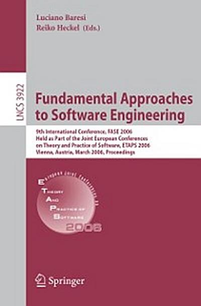 Fundamental Approaches to Software Engineering