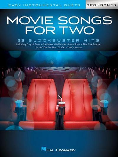 Movie Songs for Two Trombones: Easy Instrumental Duets