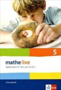 mathe live 5: Arbeitsheft mit Lösungsheft Klasse 5 (mathe live. Bundesausgabe ab 2006)