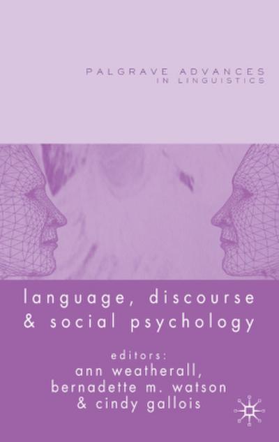 Language, Discourse and Social Psychology
