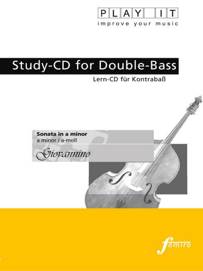 Sonata in a minor, Kontrabass, 1 Audio-CD
