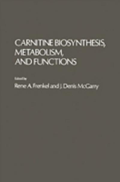 Carnitine Biosynthesis Metabolism, And Functions