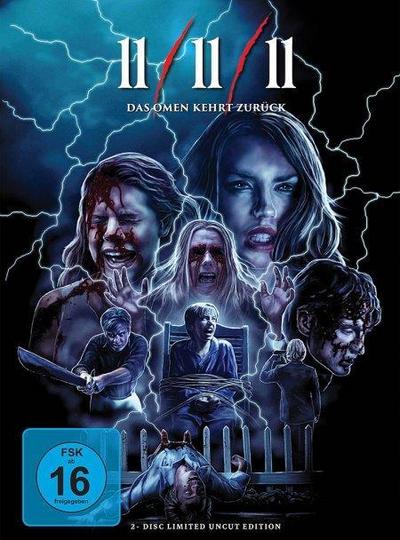 11/11/11 - Das Omen kehrt zurück UNCUT, 1 Blu-ray + 1 DVD (Mediabook Cover A)