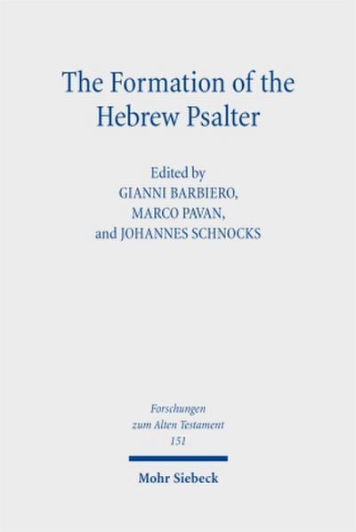 The Formation of the Hebrew Psalter