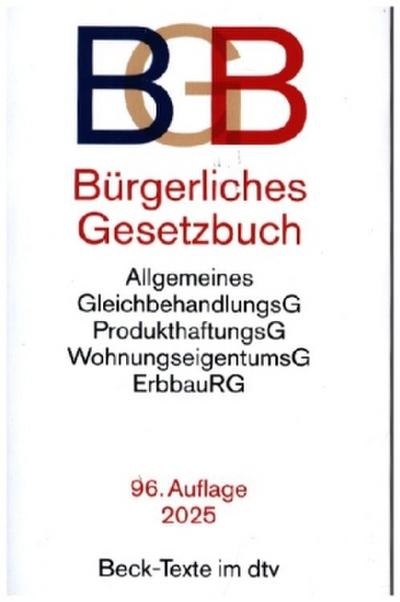 Bürgerliches Gesetzbuch. BGB