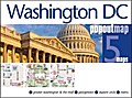 Washington DC PopOut Map, 5 maps