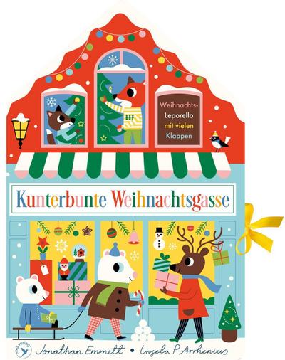 Kunterbunte Weihnachtsgasse