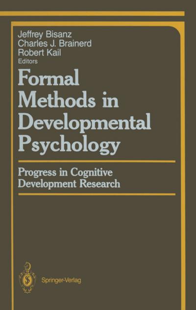 Formal Methods in Developmental Psychology