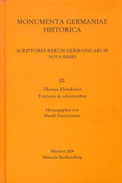 Thomas Ebendorfer, Tractatus de schismatibus