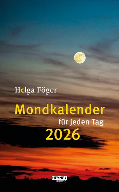 Mondkalender für jeden Tag 2026