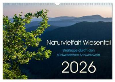 Naturvielfalt Wiesental (Wandkalender 2026 DIN A3 quer), CALVENDO Monatskalender