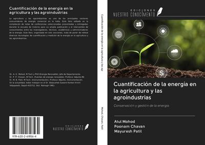 Cuantificación de la energía en la agricultura y las agroindustrias