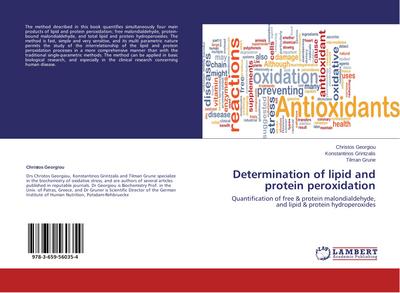 Determination of lipid and protein peroxidation