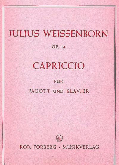 Capriccio op.14für Fagott und Klavier