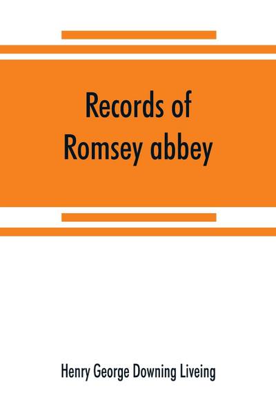 Records of Romsey abbey