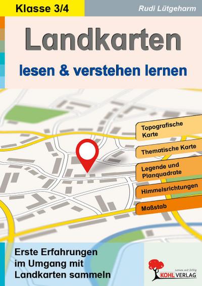 Landkarten lesen & verstehen lernen