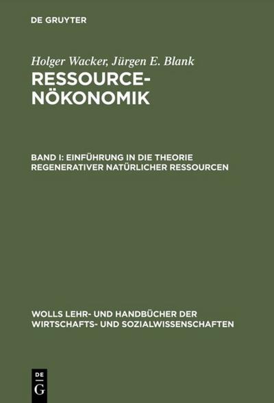 Einführung in die Theorie regenerativer natürlicher Ressourcen