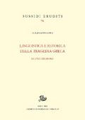 Linguistica e retorica della tragedia greca