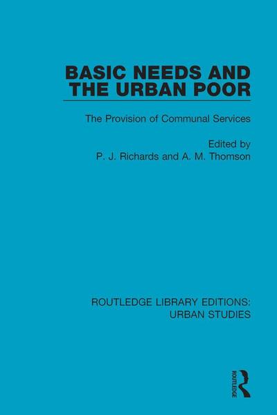 Basic Needs and the Urban Poor