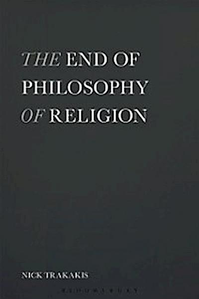 The End of Philosophy of Religion