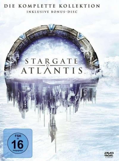 Stargate Atlantis, DVD-Videos Stargate Atlantis - Die komplette Kollektion, 26 DVDs