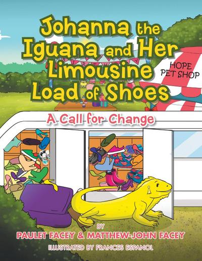 Johanna the Iguana and Her Limousine Load of Shoes