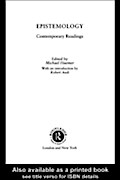 Epistemology: Contemporary Readings