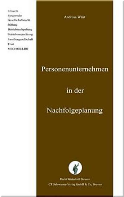 Personenunternehmen in der Nachfolgeplanung