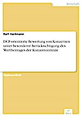 DCF-orientierte Bewertung von Konzernen unter besonderer Berücksichtigung des Wertbeitrages der Konzernzentrale