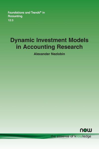 Sales Force CompensationDynamic Investment Models in Accounting Research
