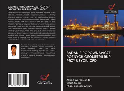 BADANIE PORÓWNAWCZE RÓ¿NYCH GEOMETRII RUR PRZY U¿YCIU CFD