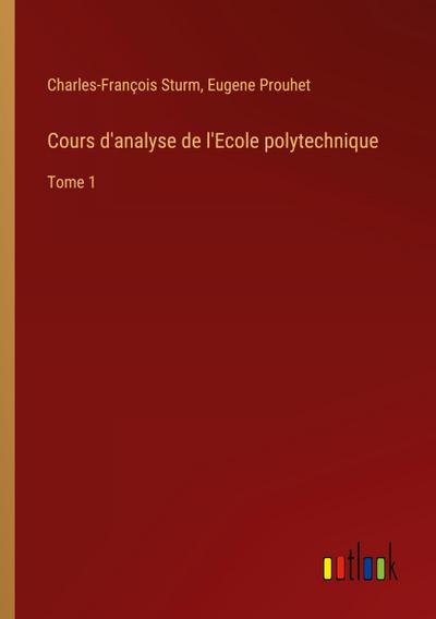 Cours d’analyse de l’Ecole polytechnique