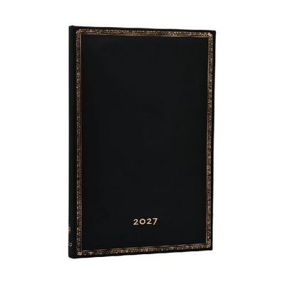 12-Monatskalender 2027 Black Edition Maxi Vertikal