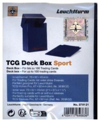 TCG Deck Box blau