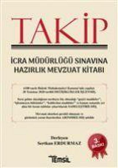 Takip Icra Müdürlügü Sinava Hazirlik Mevzuat Kitabi