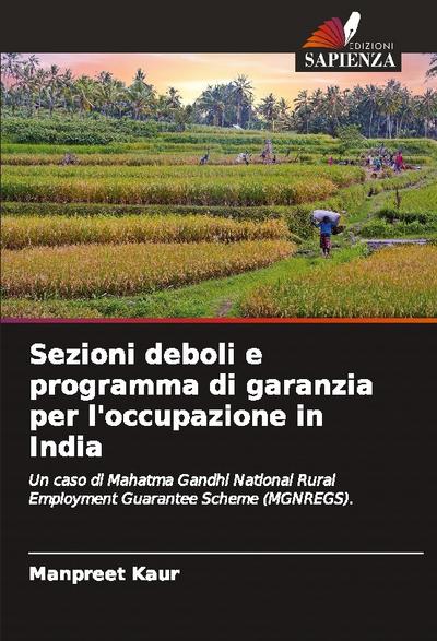 Sezioni deboli e programma di garanzia per l’occupazione in India