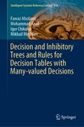 Decision and Inhibitory Trees and Rules for Decision Tables with Many-valued Decisions